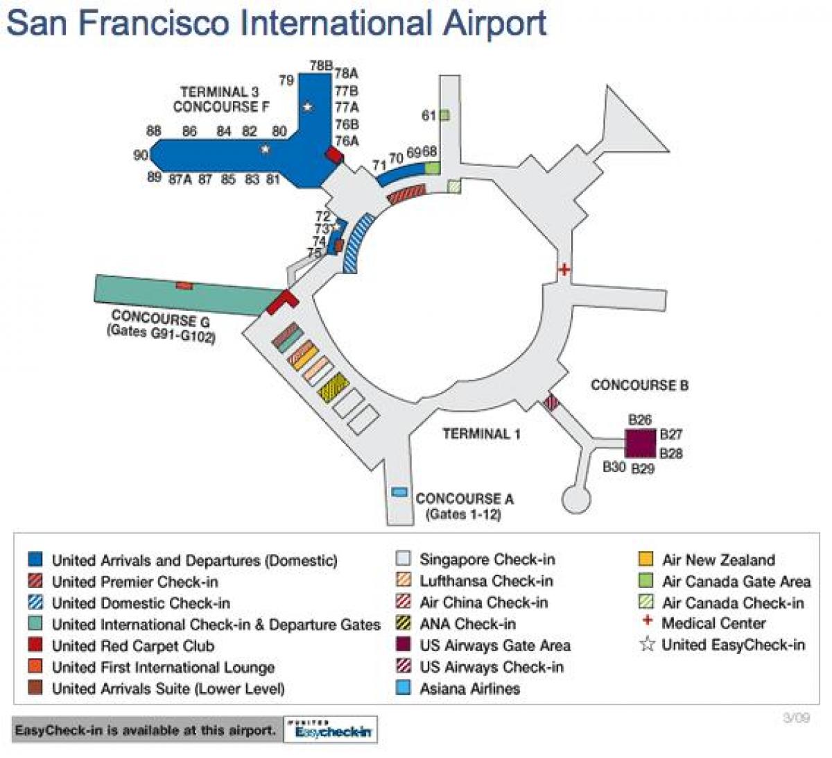 San Francisco airport ramani united