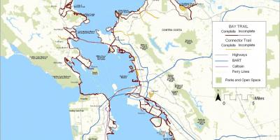 San Francisco bay trail ramani