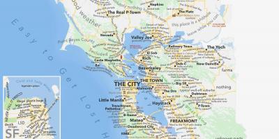 San Francisco bay area ramani california